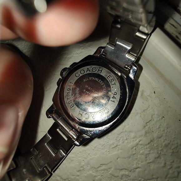 Coach Stainless Steel Watch with Crystal - Picture 5 of 5